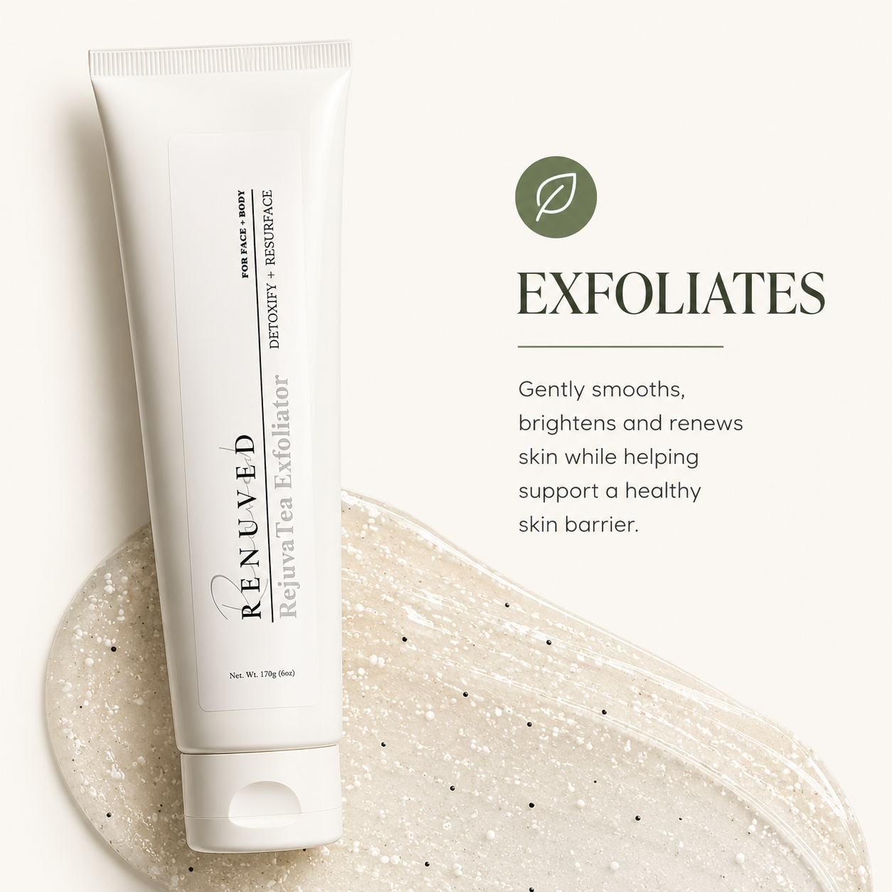 RejuvaTea Exfoliator